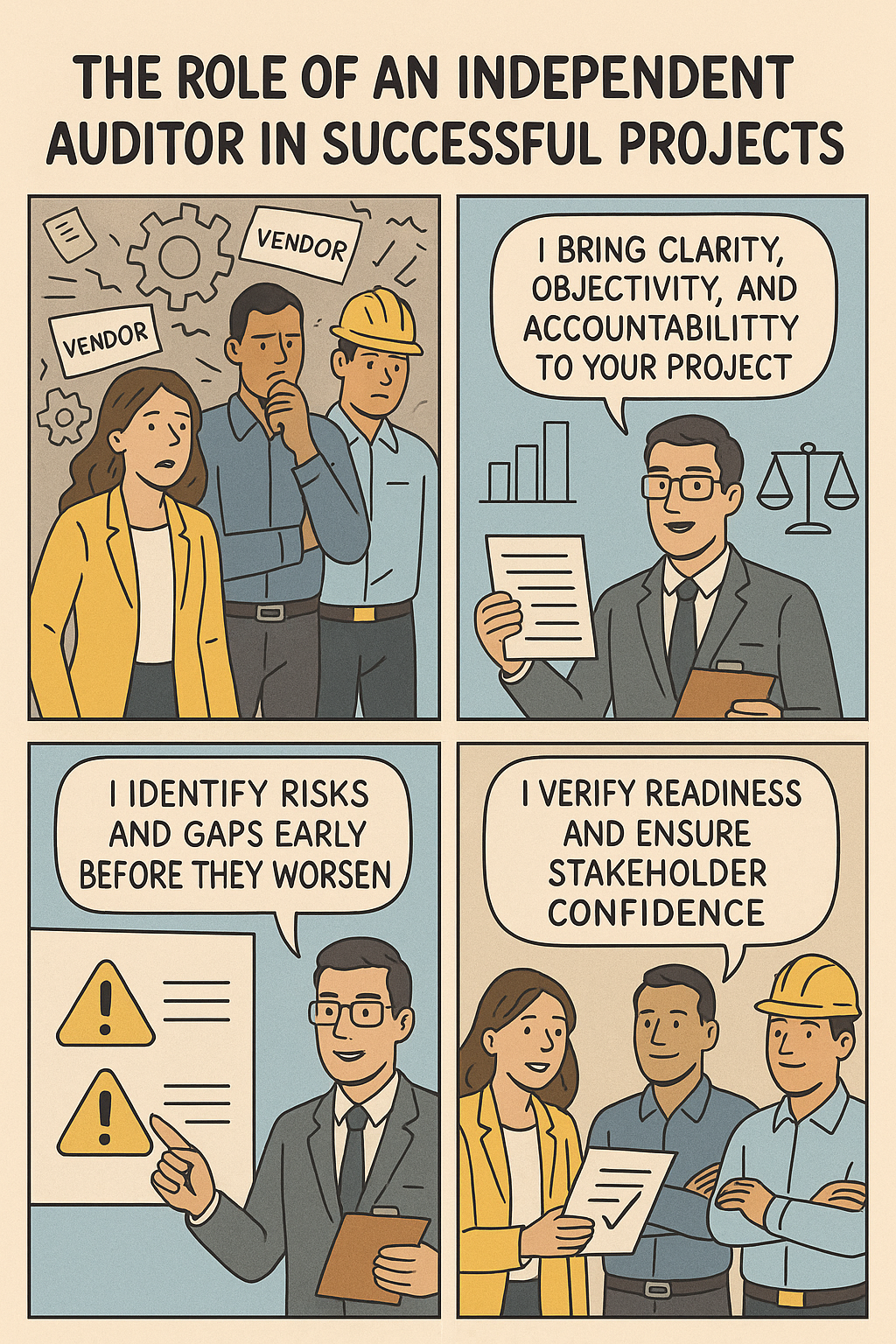 The Role of an Independent Auditor in Successful Projects.